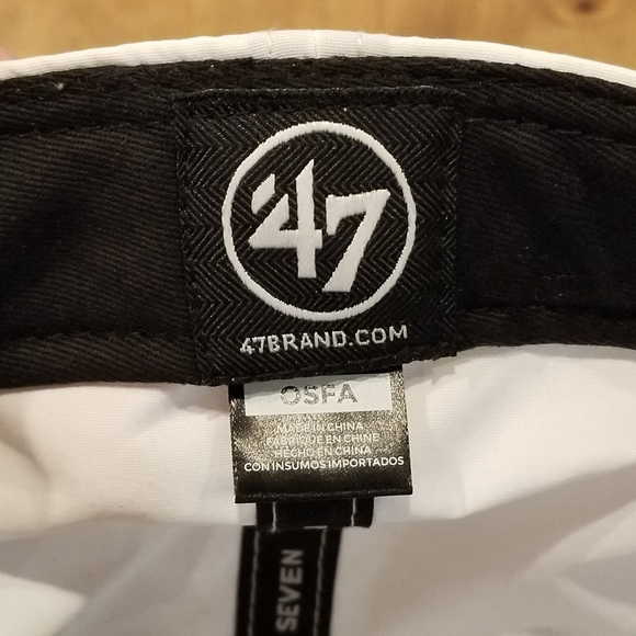 Dallas Cowboys Hat Snapback 47 Brand Nylon Lightweight Rope White One Size NFL - Picture 7 of 11